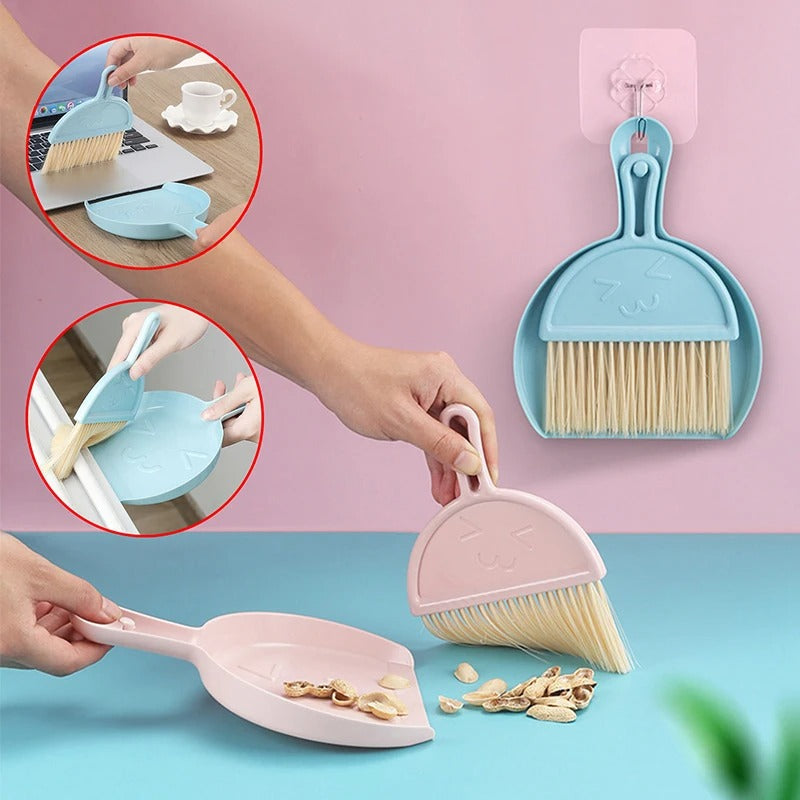 Multi-Purpose Mini Broom And Dustpan