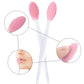 Silicone Blackhead Remover Double Sided Lip Nose Scrubber Brush Tool