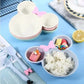 3PCs Wheat Straw Kids Dinner Set