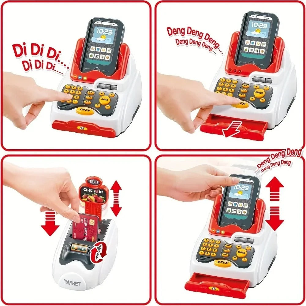 Grocery Store Pretend Play Toy Set