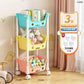 3 Layer Smiley Movable Trolley Organizer