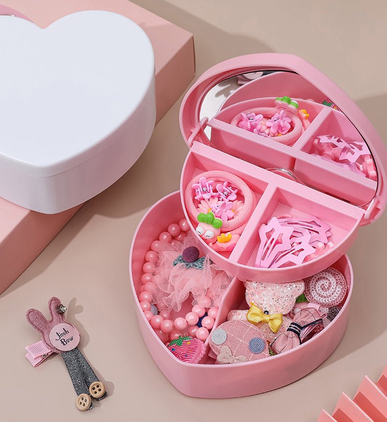 New Heart Shape Jewelry Storage Box.