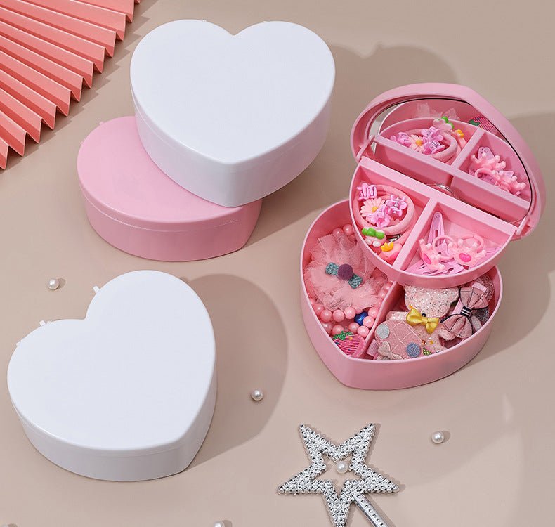 New Heart Shape Jewelry Storage Box.