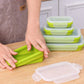 4PCs Silicone Food Storage Container