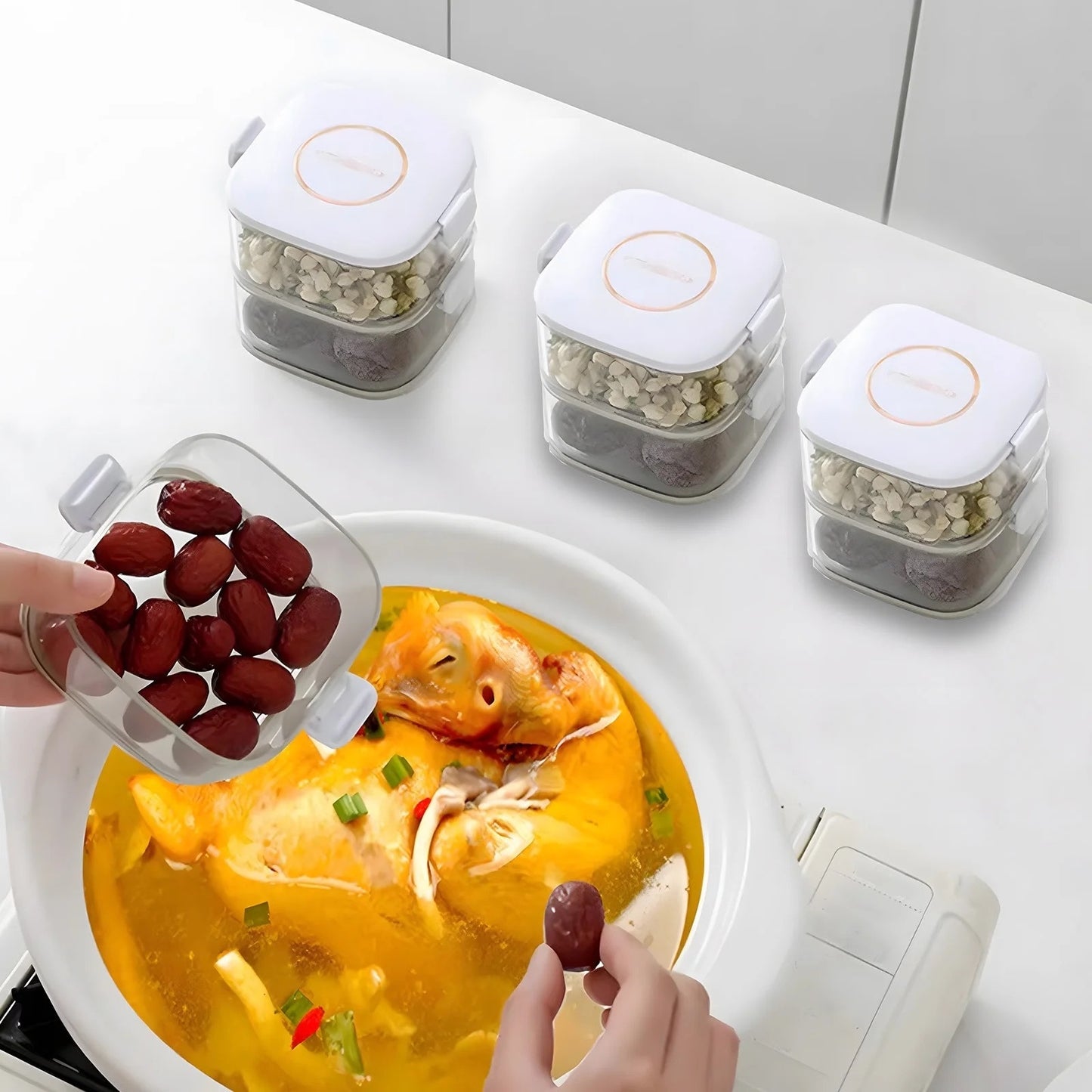 Acrylic Airtight Storage Container