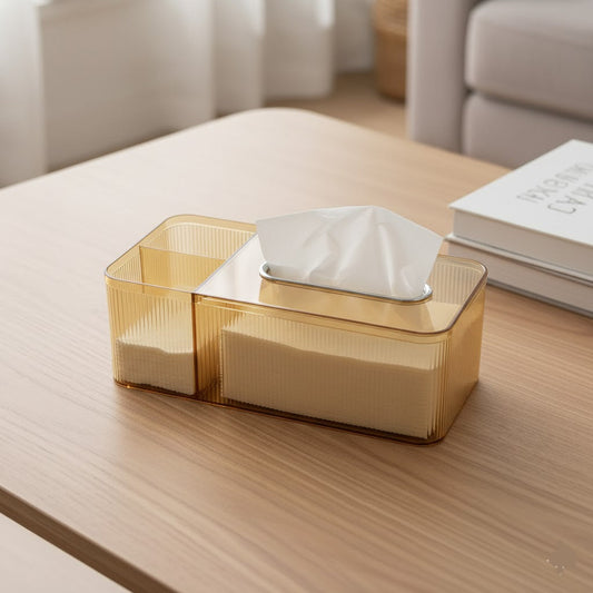Multipurpose Transparent Tissue Box