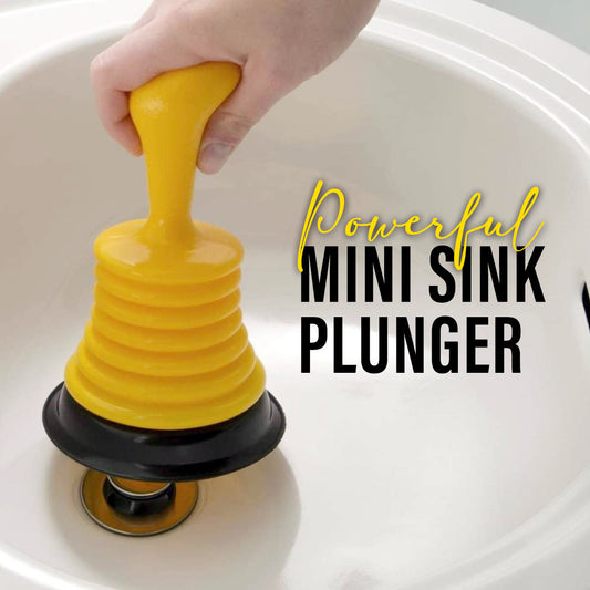 Sink and Drain Plunger for Bathrooms, Kitchens, Sinks, Baths and Showers.