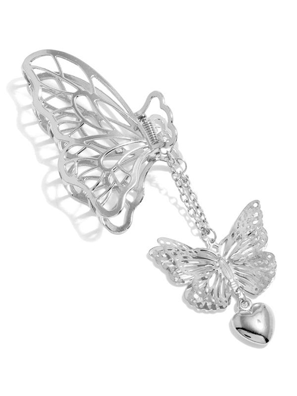 Non-slip Butterfly Pendant Hair Clip