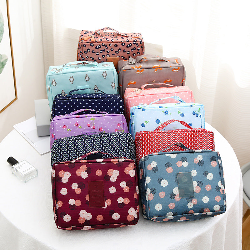 Large Capacity Portable Cosmetic Bag