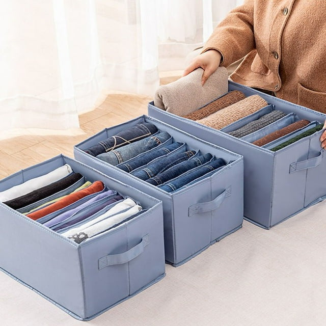 6 Grid Multi-Purpose Cloths Organizer Box