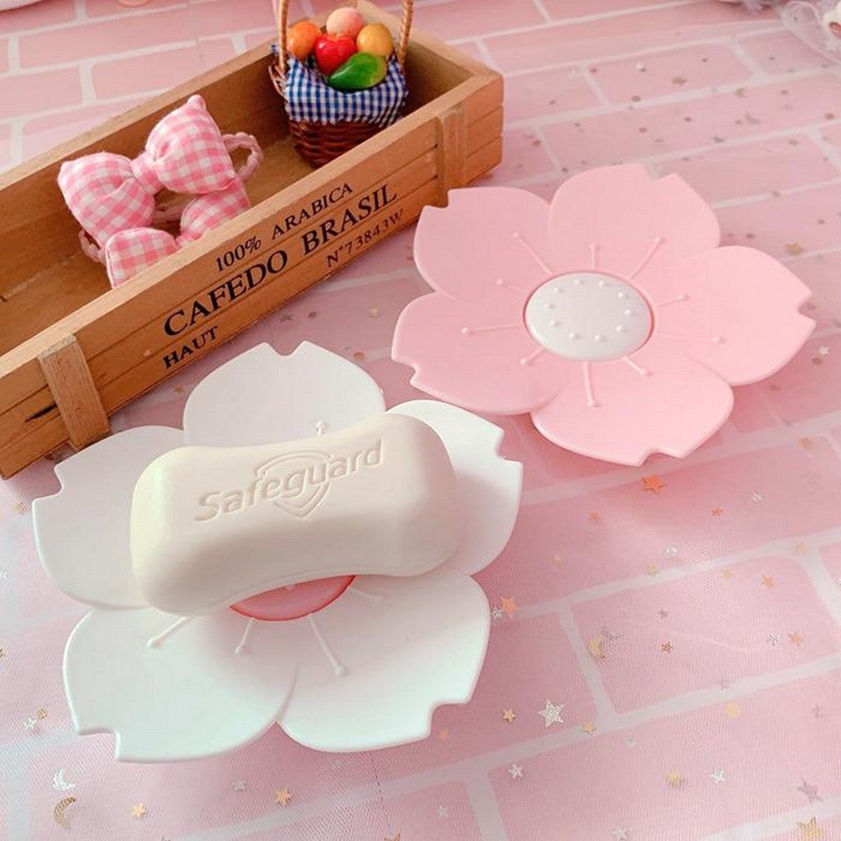 Flower Cherry Blossom Soap Dish