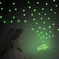 Pack of 100 - 3D Luminous Glowing Stars - Pink Color