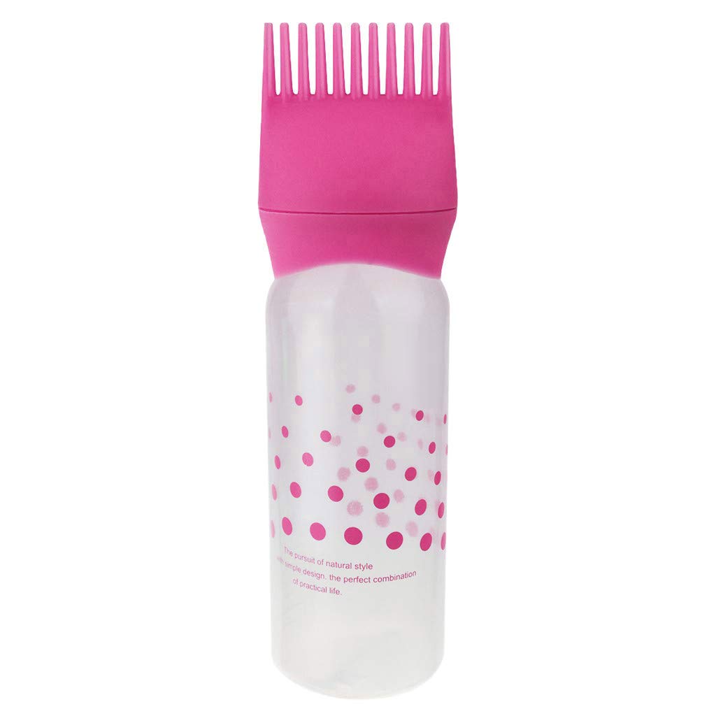 Plastic Oil Comb Bottle.