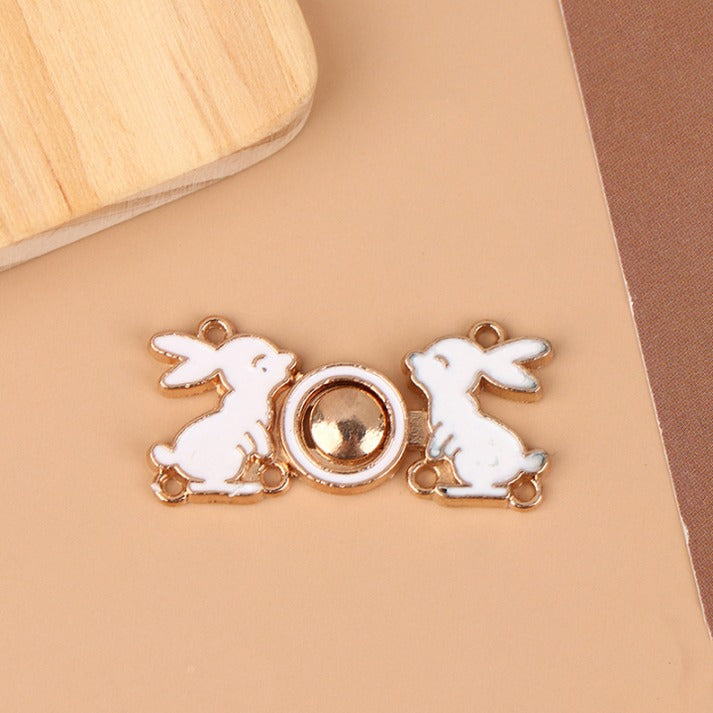 Cute Rabbit Detachable Tighten Waist Button