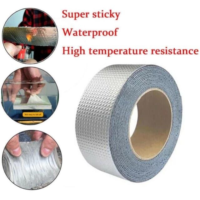 Waterproof Butyl Rubber Foil Tape for Leakage