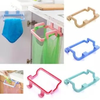 2 Pcs Garbage/Trash Bin Bag Holder, Dustbin, Towel Rack For Kitchen Drawer.