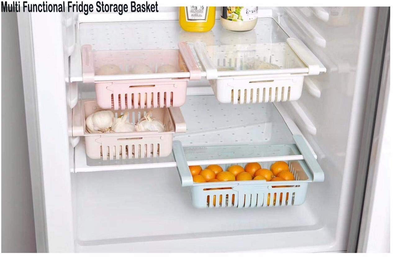 Expandable Fridge Basket for Multipurpose Storage
