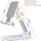 Adjustable Cell Phone Stand, Foldable Portable Phone Holder