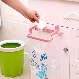 2 Pcs Garbage/Trash Bin Bag Holder, Dustbin, Towel Rack For Kitchen Drawer.