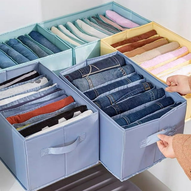 6 Grid Multi-Purpose Cloths Organizer Box