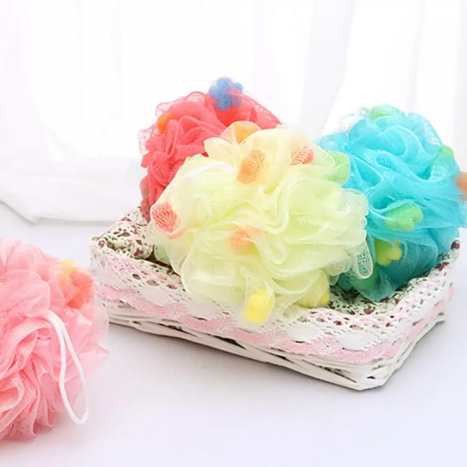 Loofah Style Bath Ball Sponge