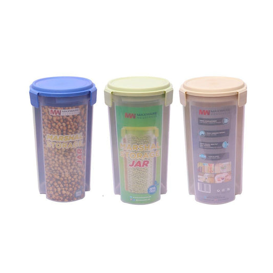 3 Portions Air Tight Storage Container for Multipurpose Use