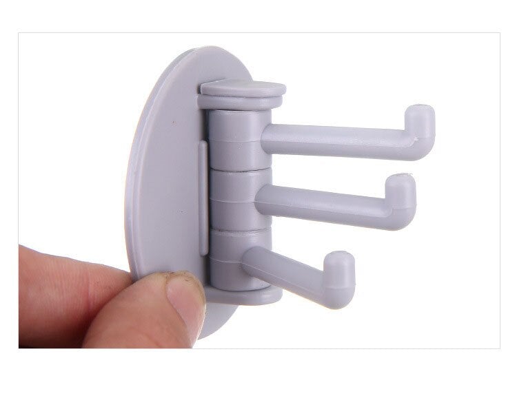 Self Adhesive 3 Branch Hook for Multipurpose Use