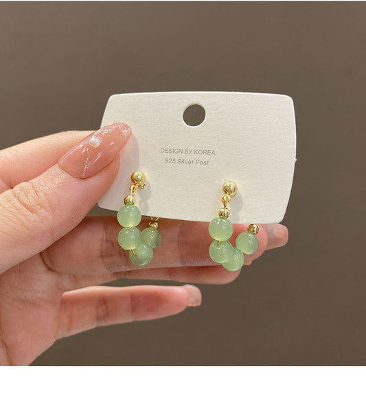 Green Grapes Earrings