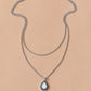 Vintage Double Layer Opal Necklace