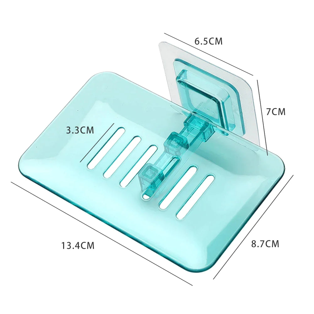 Self-Adhesive Wall Mounted Drain Soap Holder
