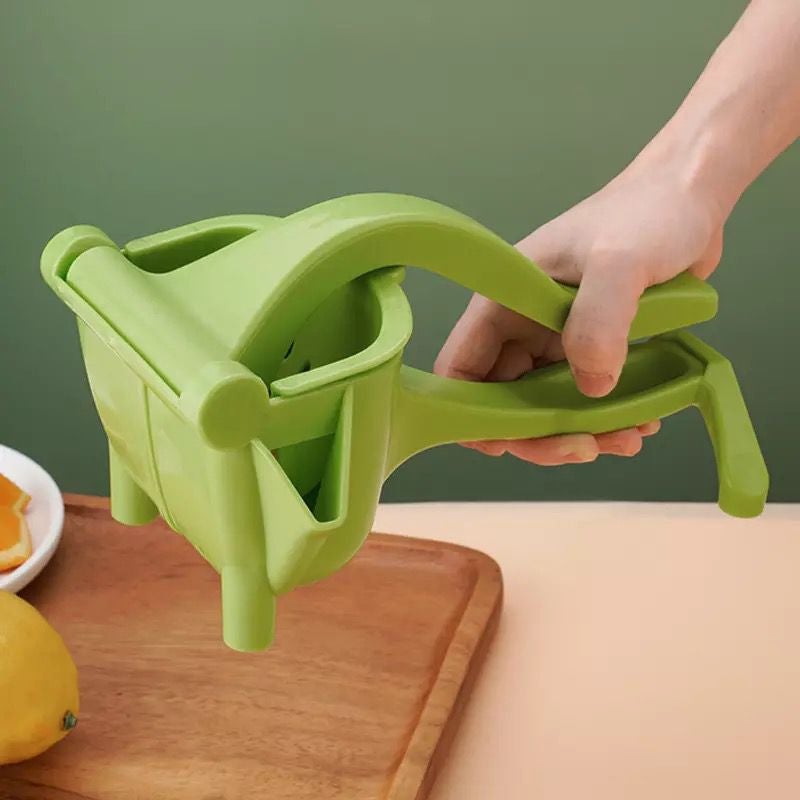 Heavy Duty PVC Plastic Manual Fruit Juicer Press Lemon Orange Juicer Fruit Citrus Extractor Tool