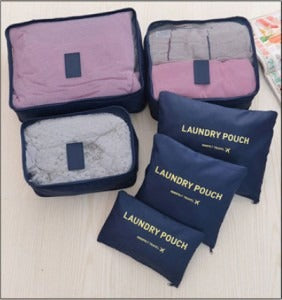 6 Pieces/Set Thicken Travel Storage Bags For Home Clothes Shoes Cosmetic Etc.