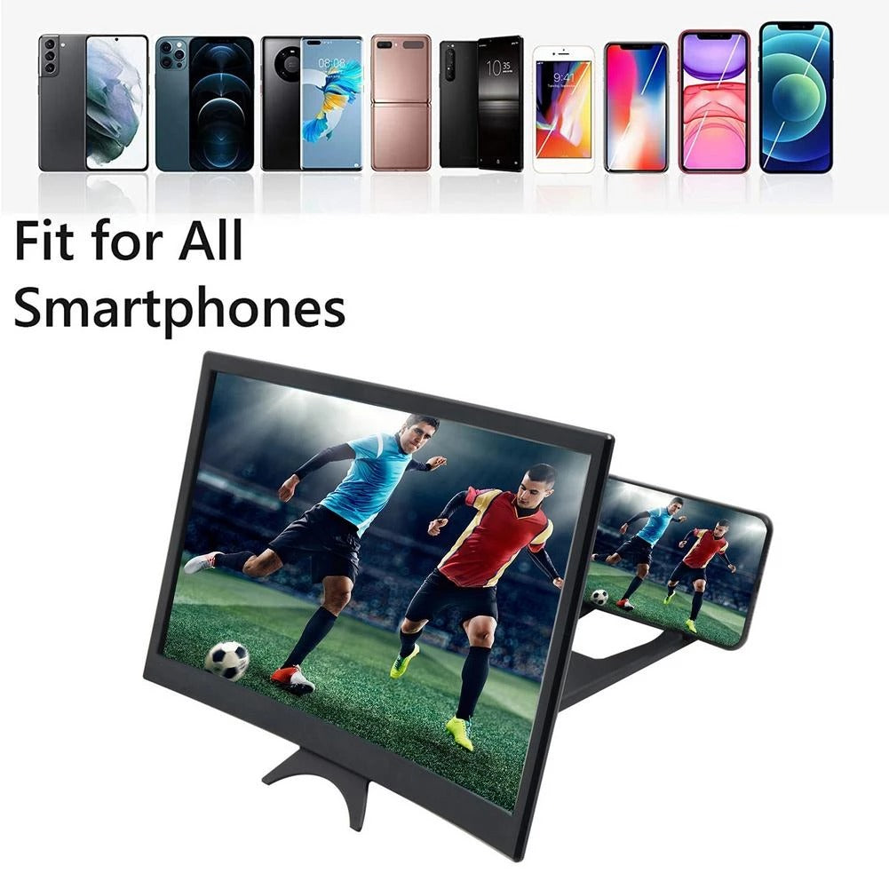 12-Inch HD Screen Magnifier Stend Enlarged Screen Mobile Phone Projection.