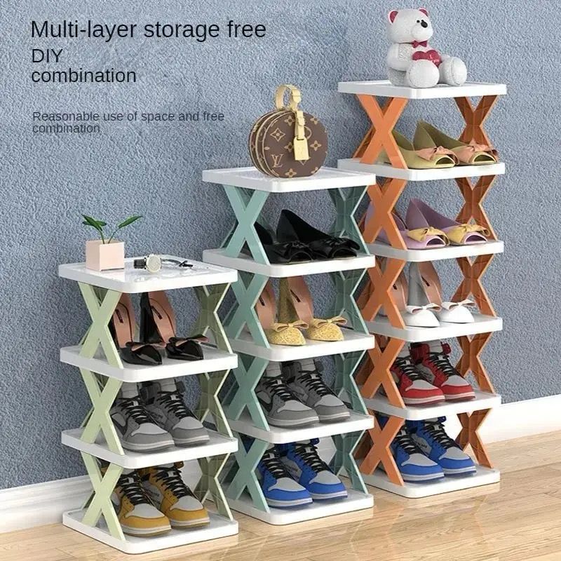 High Quality Foldable X Shape Shoe Rack