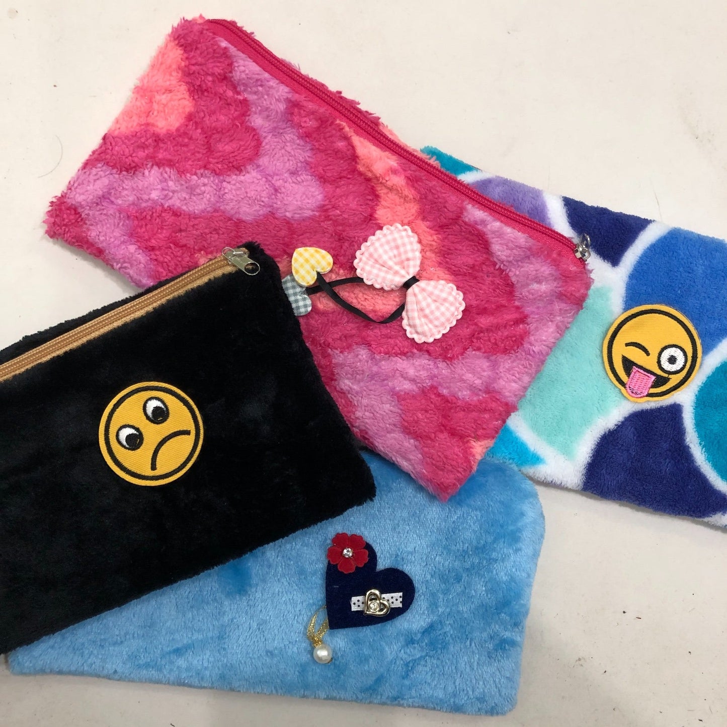 Cute Cartoon Designs Stationary & Makeup Multi-purpose Pouch