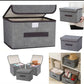 Multi-Purpose Foldable Non-Woven Storage Organizer Box