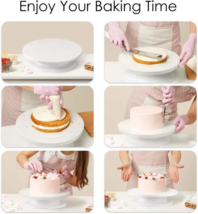 Cake Rotating Turn Table Cake Baking Decoration Tool