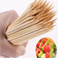 Pack Of 50 Wooden Skewers Sticks Bbq.