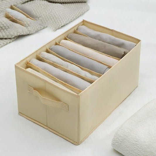 6 Grid Multi-Purpose Cloths Organizer Box