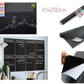 Self-Adhesive Blackboard Wall Sticker 45 x 200 cm.