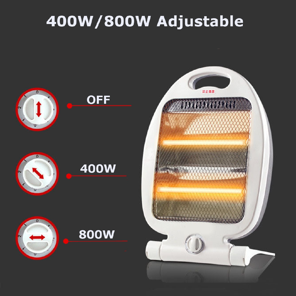 Portable Adjustable Electric Heaters (800Watt).