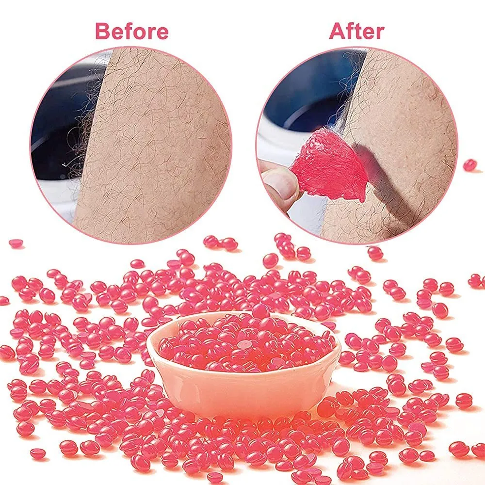 Wax Beans Depilatory Hot Film Wax Pellet Removing Unisex Hair Removal(100mg)