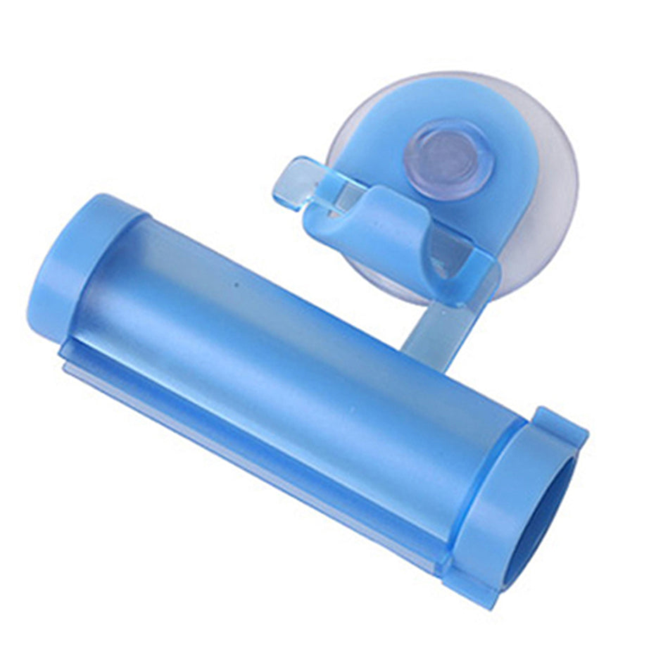 Multifunctional Hanging Type Roll Squeezing Toothpaste Dispenser.