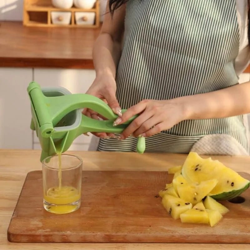 Heavy Duty PVC Plastic Manual Fruit Juicer Press Lemon Orange Juicer Fruit Citrus Extractor Tool