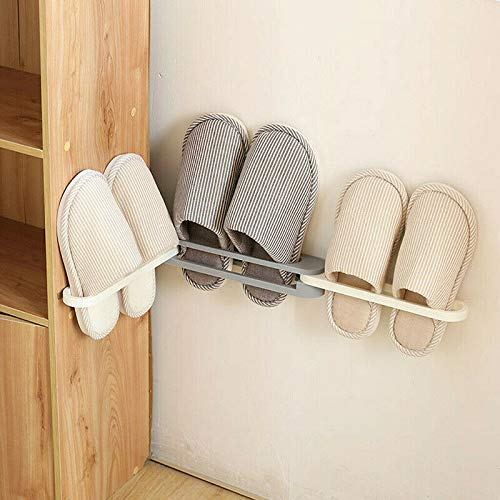 WALL MOUNTED FOLDING SHOE RACK