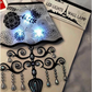 LED Lights Sticker 3D Embellishment Art Lamp Shape Attrdraft For Wall Decor