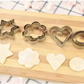 Cookie Cutters Shapes Baking Set12PCS Flower, Round, Heart, Star Shape.