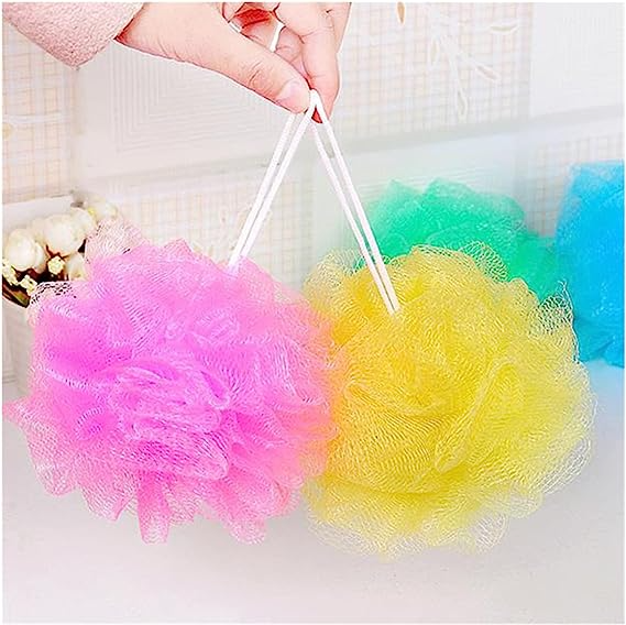 1Pc Flower Bath Body Scrubber Rub.