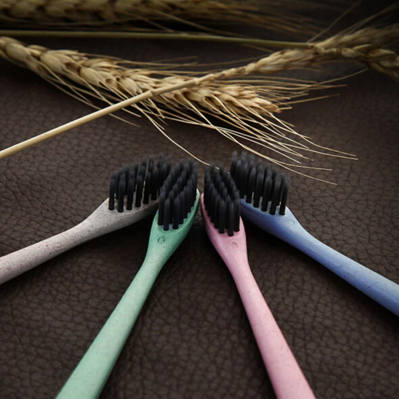 Pack Of 4 - Simple And Innovative For Men And Women With The Same Ecological Toothbrush