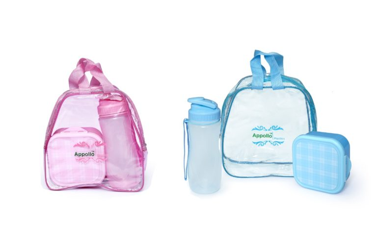 Buddy Pack (Bottle and School Lunch Box) With Handle Bag